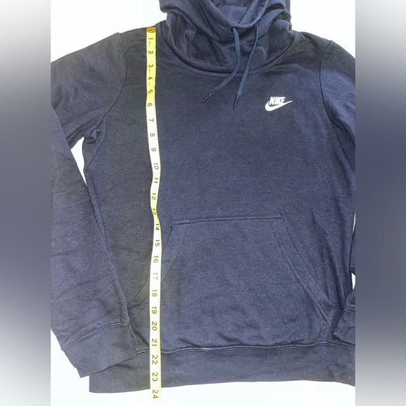 Nike Sportswear Club Fleece Pullover Hoodie Navy Blue Men’s Small - Picture 2 of 5